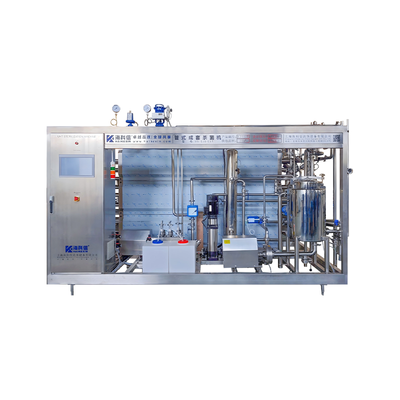 Automatische UHT-sterilisator (ultrahoge temperatuur). Automatische UHT-sterilisator (ultrahoge temperatuur).