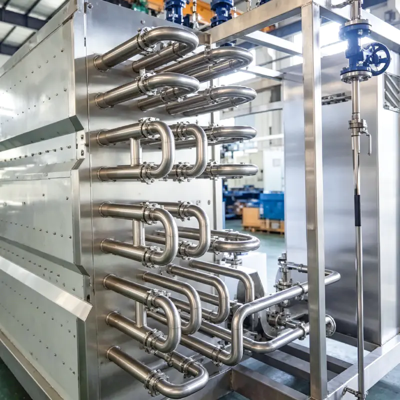 Automatische UHT-sterilisator (ultrahoge temperatuur). Automatische UHT-sterilisator (ultrahoge temperatuur).