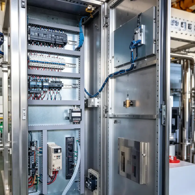 Automatische UHT-sterilisator (ultrahoge temperatuur). Automatische UHT-sterilisator (ultrahoge temperatuur).