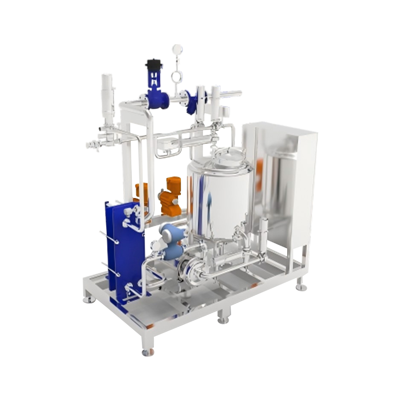 Food-grade CIP-systeem (Clean-in-Place). Food-grade CIP-systeem (Clean-in-Place).
