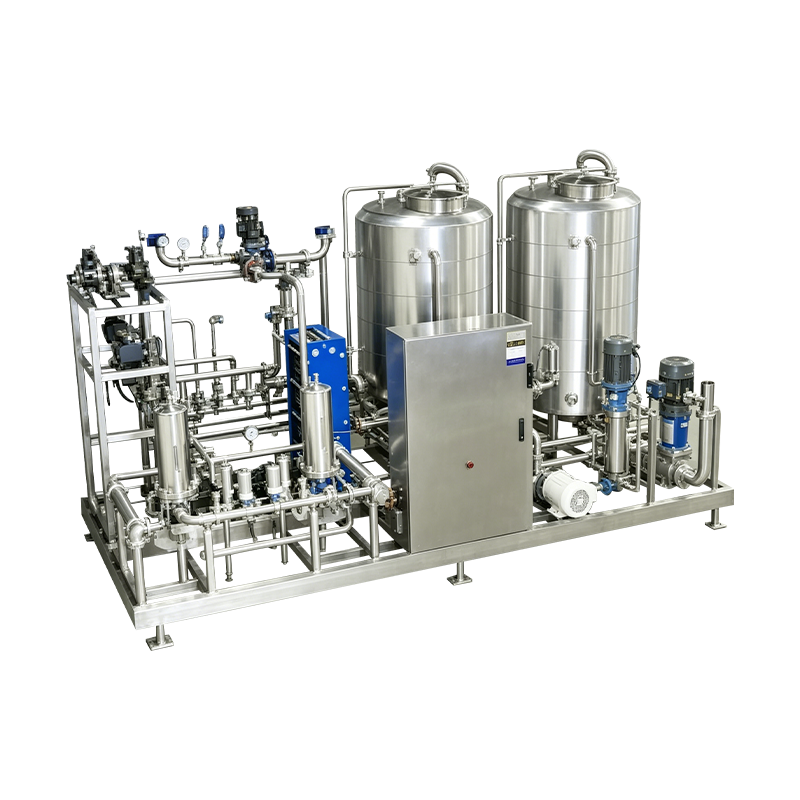 Food-grade CIP-systeem (Clean-in-Place). Food-grade CIP-systeem (Clean-in-Place).