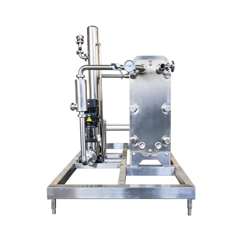 Plaatpasteur, complete skid Plaatpasteur, complete skid